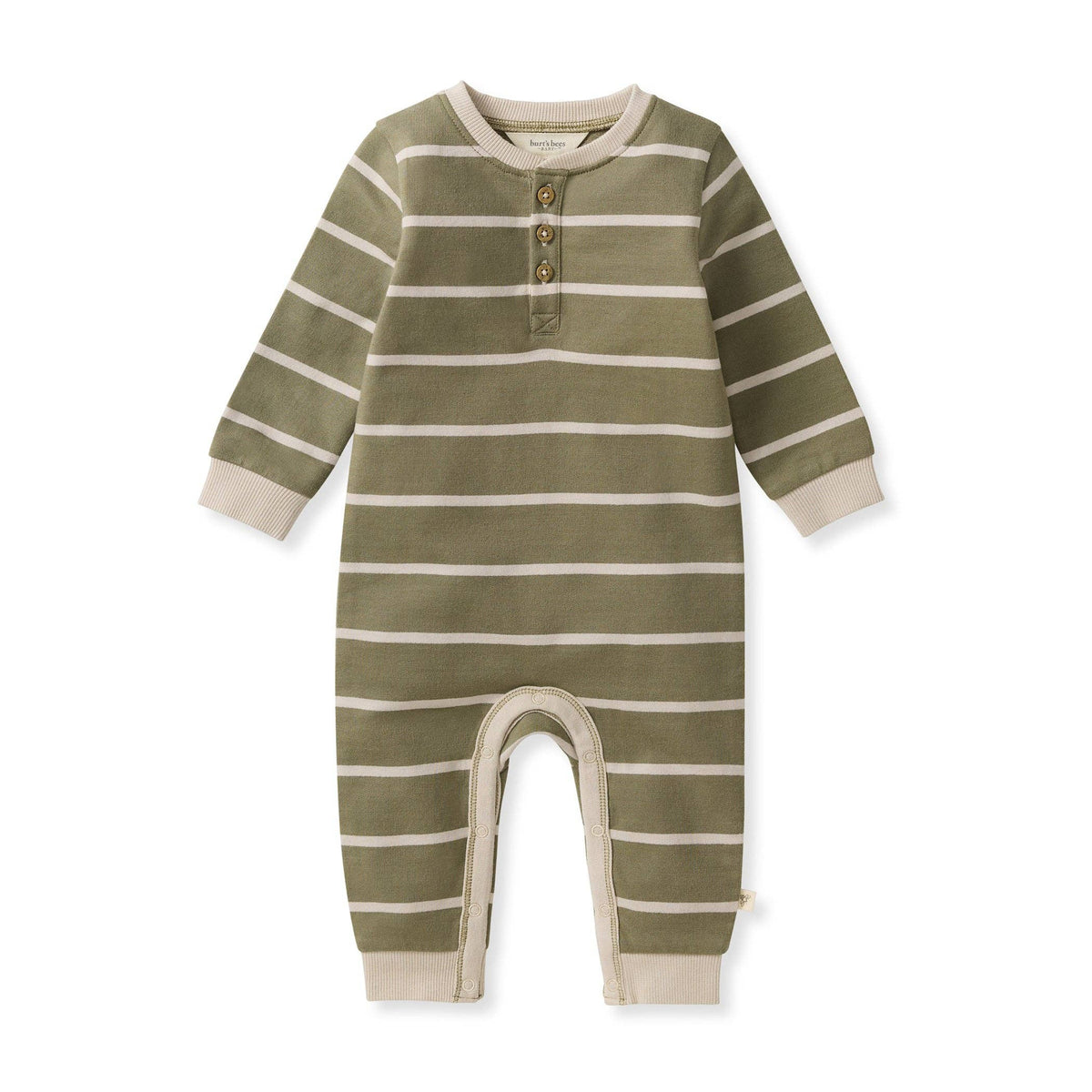 Henley Organic Baby Boy Jumpsuit