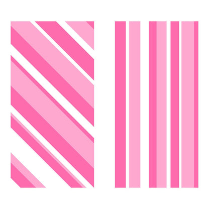 Pink Striped Beach Quick Dry Towel