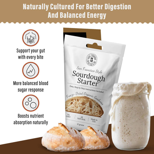Original White Sourdough Starter Culture - Organic