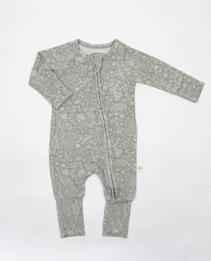 Iris Long Sleeve Bamboo Romper