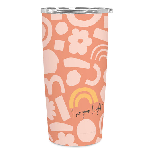 I See Your Light Stainless Steel Coffee Tumbler